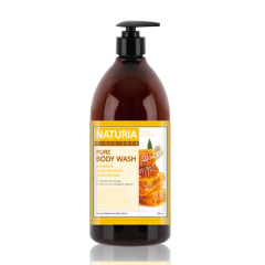 [NATURIA] Гель для душа МЕД/ЛИЛИЯ Pure Body Wash (Honey &amp; White Lily), 750 мл