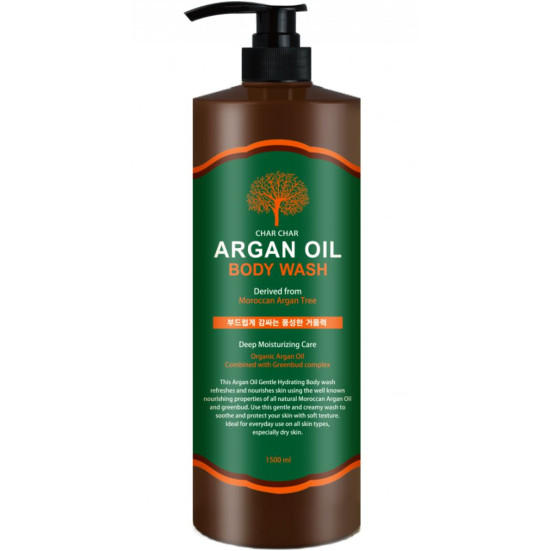 [Char Char] Гель для душа АРГАНОВОЕ МАСЛО Argan Oil Body Wash, 1500 мл