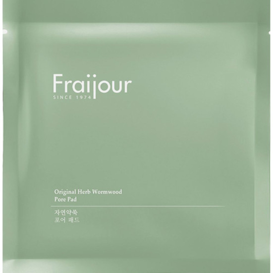 [Fraijour] Пэды для лица тонизирующие с АНА/ВНА/РНА Original Herb Wormwood Pore Pad Refill, 60шт/170 мл