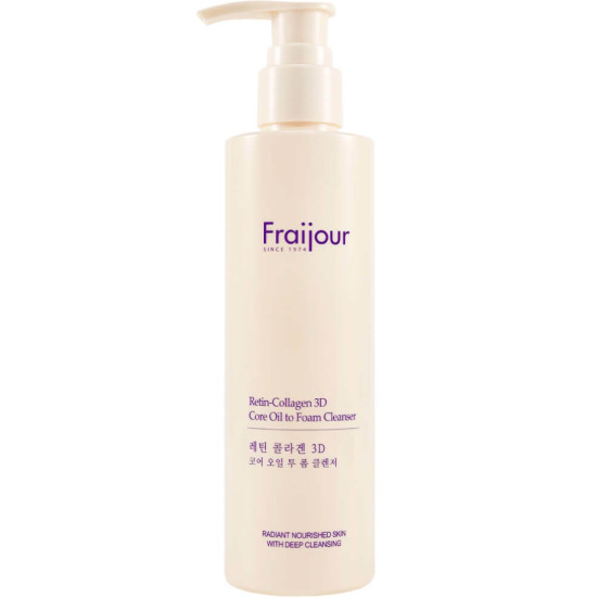 [Fraijour] Гидрофильное масло-пенка для лица КОЛЛАГЕН/РЕТИНОЛ Retin-Collagen 3D Core Oil to Foam Cleanser, 210 мл