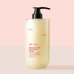 [Bathpa] Гель-скраб для тела с морской солью и витаминным комплексом Bathpa Bath Salt Scrub Body Wash Clear Pop, 1000 мл