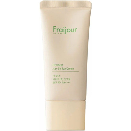 [Fraijour] Солнцезащитный крем Heartleaf Airy Fit Sun Cream SPF 50+ PA ++++, 50 мл