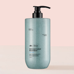 [Bathpa] Очищающий гель-скраб для тела с морской солью Bathpa Bath Salt Scrub Body Wash Salty Sea, 1000 мл