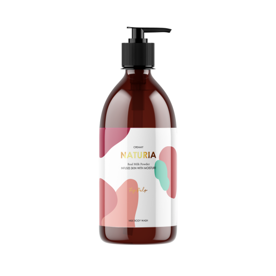 [NATURIA] Гель для душа ИНЖИР Creamy Milk Body Wash - Fig Pulp, 750 мл