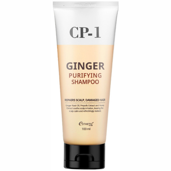 [ESTHETIC HOUSE] Шампунь для волос ИМБИРНЫЙ CP-1 GINGER PURIFYING SHAMPOO, 100 мл