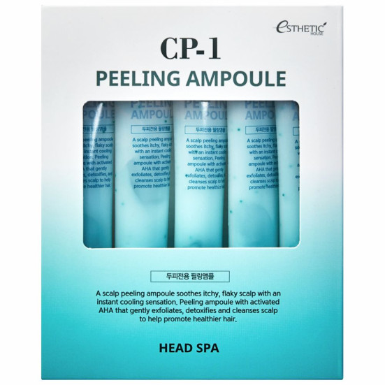 [ESTHETIC HOUSE] Пилинг-сыворотка для кожи головы ГЛУБОКОЕ ОЧИЩЕНИЕ CP-1 Peeling Ampoule, 5 шт * 20 мл