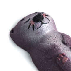 [2Alpacas] Бомбочка для ванны "Otterbomb" выдра фиолетовая, 195 гр.