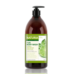 [NATURIA] Гель для душа МЯТА/ЛАЙМ Pure Body Wash (Wild Mint &amp; Lime), 750 мл